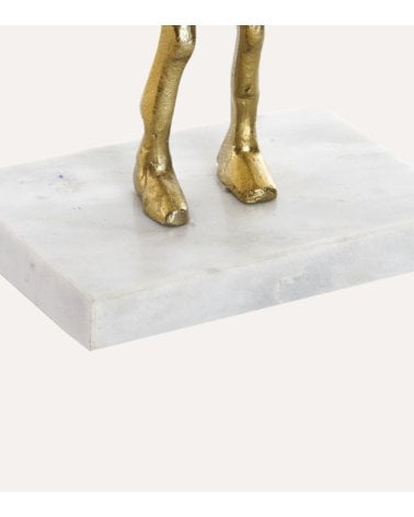 Figura Decorativa Torre de Personas de Aluminio