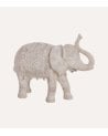 Figura Decorativa Elefante Vintage de Resina