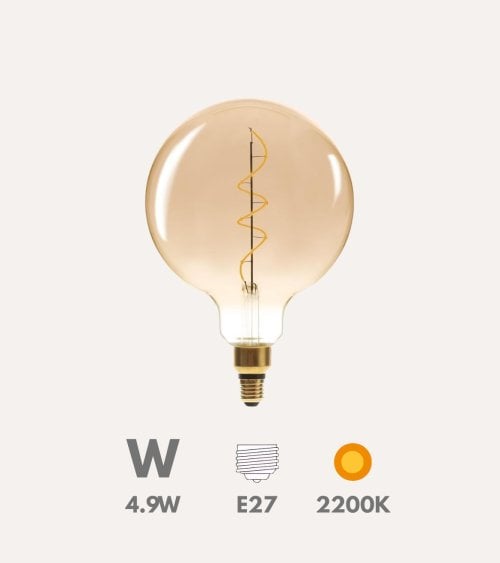 Bombilla LED Globo Decorativa E27 4.9 W
