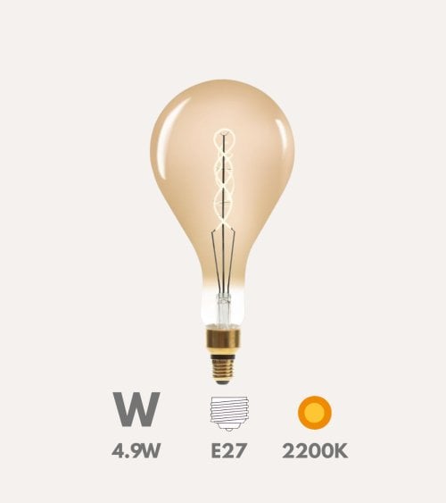 Bombilla LED Pera Decorativa E27 4.9 W