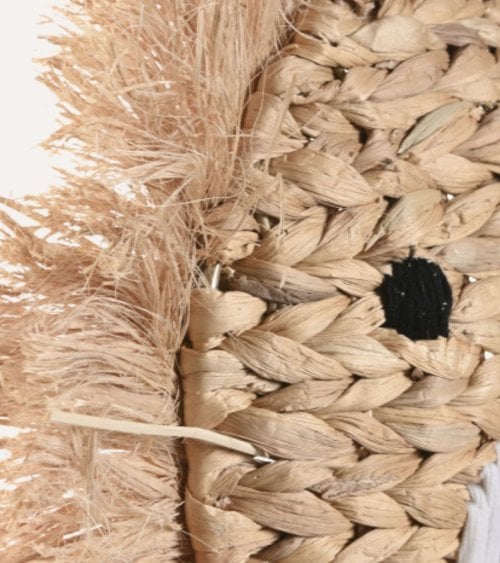 Decoración de Pared Infantil León de Fibra de Jacinto