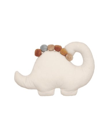 Cojín con forma de Dinosaurio con Pompones de Colores-2