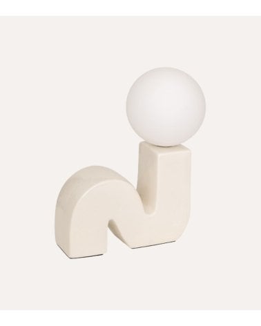 Lámpara de Mesa Sibil de Cerámica