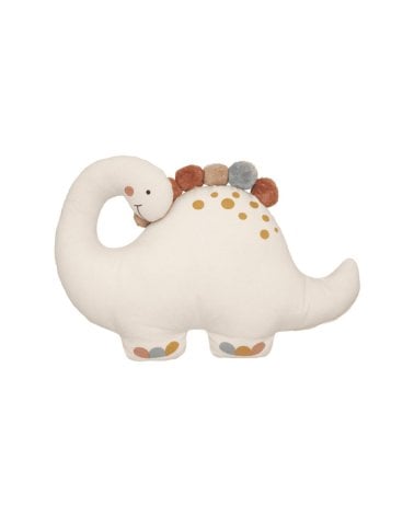 Cojín con forma de Dinosaurio con Pompones de Colores-1