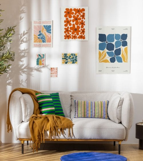 Cojín de Chenilla Disso de Poliéster