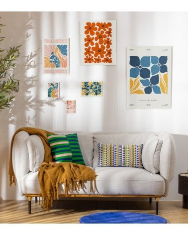 Cojín de Chenilla Disso de Poliéster