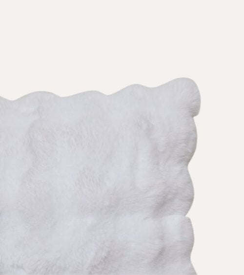 Cojín Rectangular de Pelo Zephy de Poliéster