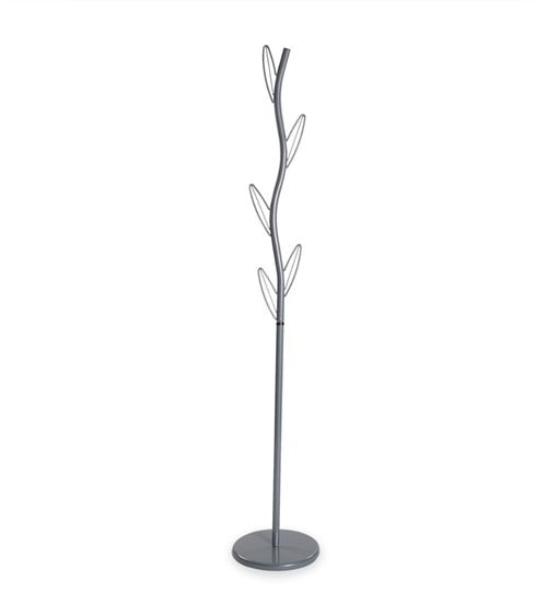 Perchero de Pie de Cinco Ganchos en Forma de Hoja