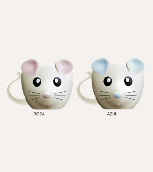 Taza de Ratoncito Pérez de Cerámica
