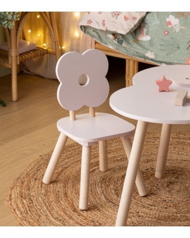 Silla Infantil Ally de Madera de Pino y MDF