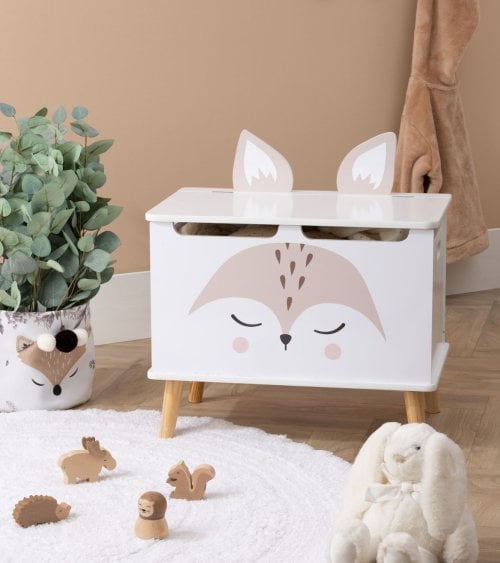 Baúl Infantil Douceur de Zorro de MDF