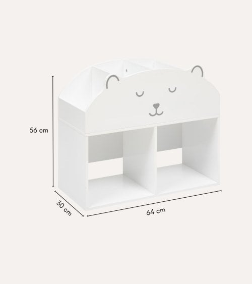 Estante Infantil Oso para Almacenaje de MF