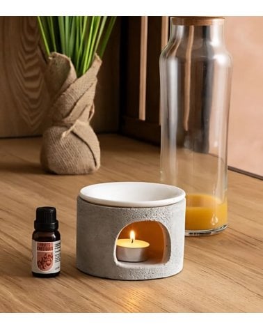 Quemador de Aceite Aromático Olioa de Cemento y Dolomita