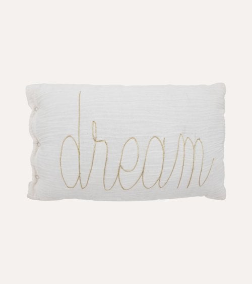 Cojín Rectangular Dream Lili de Gasa de Algodón