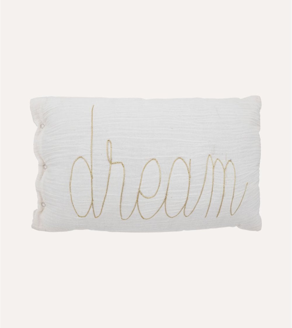 Cojín Rectangular Dream Lili de Gasa de Algodón