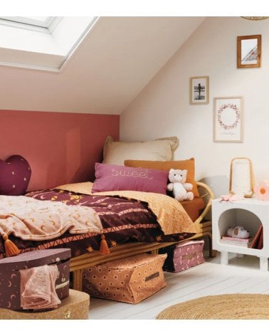 Cojín Rectangular Sweet Lili de Gasa de Algodón