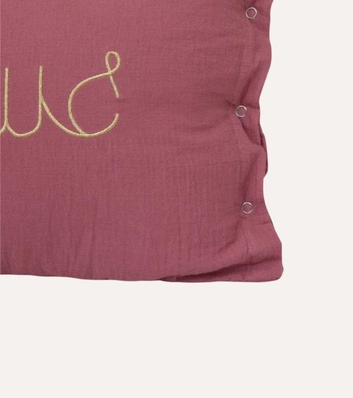 Cojín Rectangular Sweet Lili de Gasa de Algodón