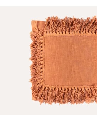 Cojín Autumn con Flecos de Algodón