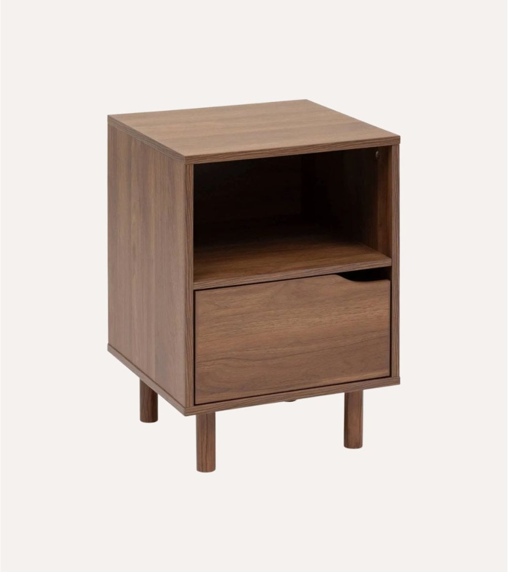 Mesita de Noche Slidy con Cajón de MDF