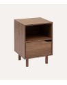 Mesita de Noche Slidy con Cajón de MDF