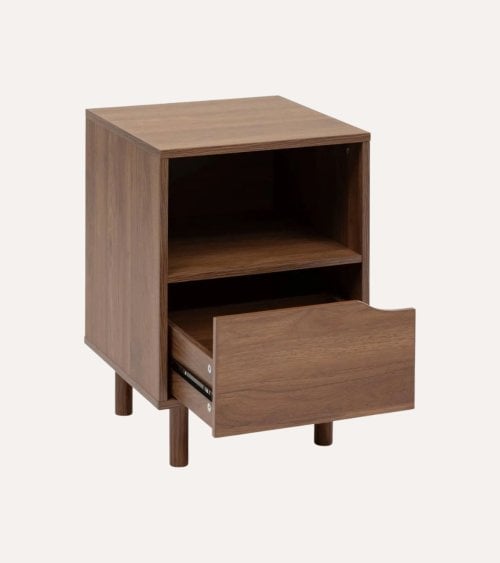 Mesita de Noche Slidy con Cajón de MDF