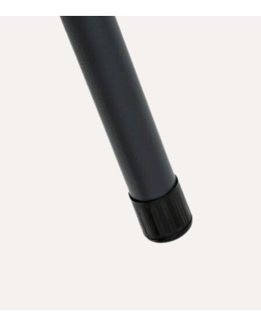 Taburete Jaspeado de Acero y Poliéster