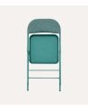 Silla Plegable Jaspeada de Acero y Poliéster