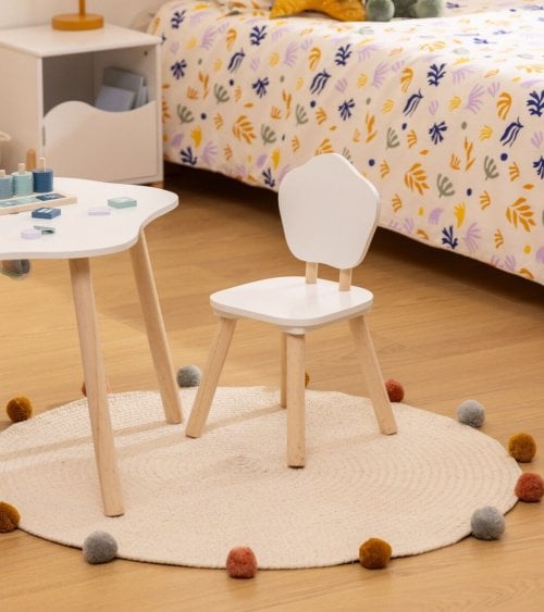 Silla Infantil Douceur de Flor de MDF