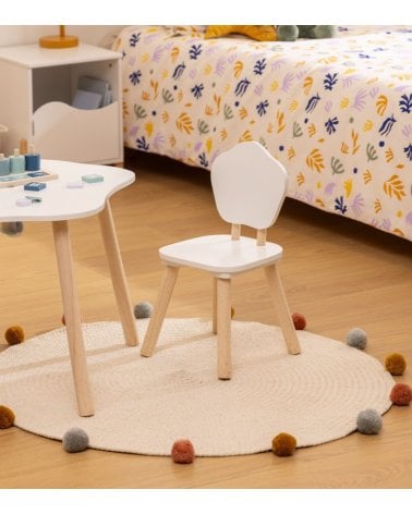 Silla Infantil Douceur de Flor de MDF