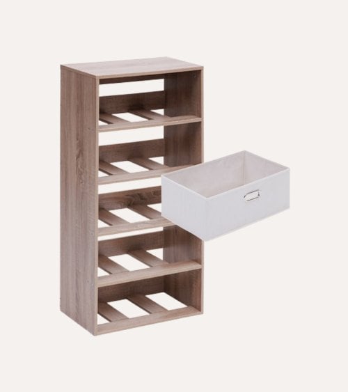 Cajonera Dress Up con 5 Cestas de MDF