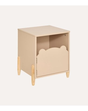 Mesita de Noche Infantil Douceur de Osito de MDF