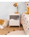 Mesita de Noche Infantil Douceur de Onda de Mdf
