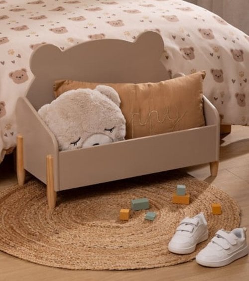 Baúl Infantil Douceur de Osito de MDF