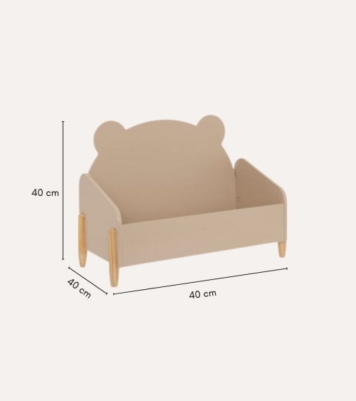 Baúl Infantil Douceur de Osito de MDF