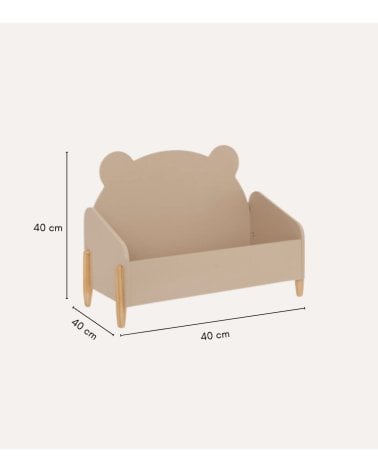 Baúl Infantil Douceur de Osito de MDF