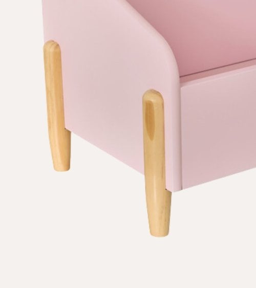 Baúl infantil Douceur de Flor de Mdf