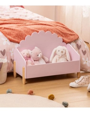 Baúl infantil Douceur de Flor de Mdf