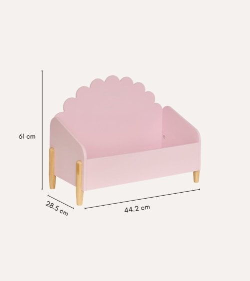 Baúl infantil Douceur de Flor de Mdf