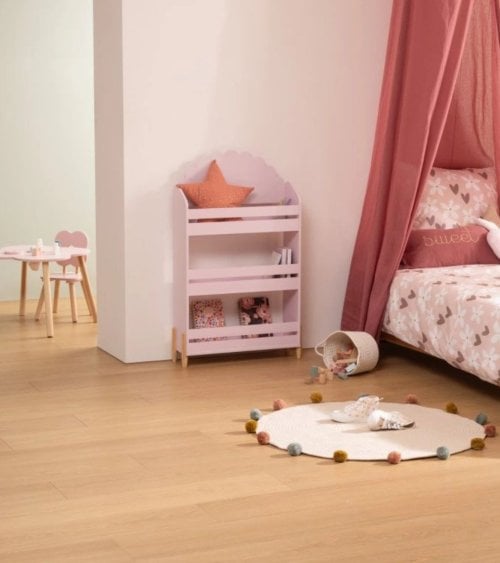 Librería Infantil Douceur de Flor de Mdf