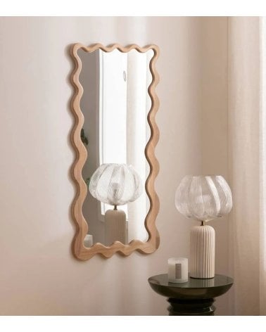Espejo Brooke De Ondas De Mdf