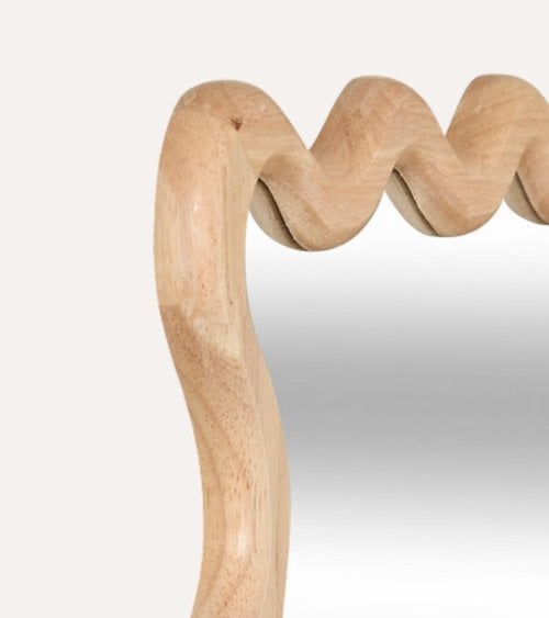 Espejo Brooke De Ondas De Mdf