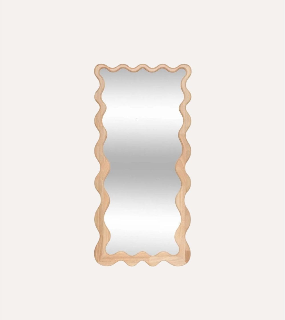 Espejo Brooke De Ondas De Mdf