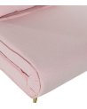 Sofá Cama de Poliéster con Patas Metálicas-5