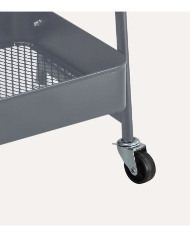 Carro Multiusos de 3 Niveles de Metal