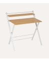 Escritorio Plegable Compacto con Balda