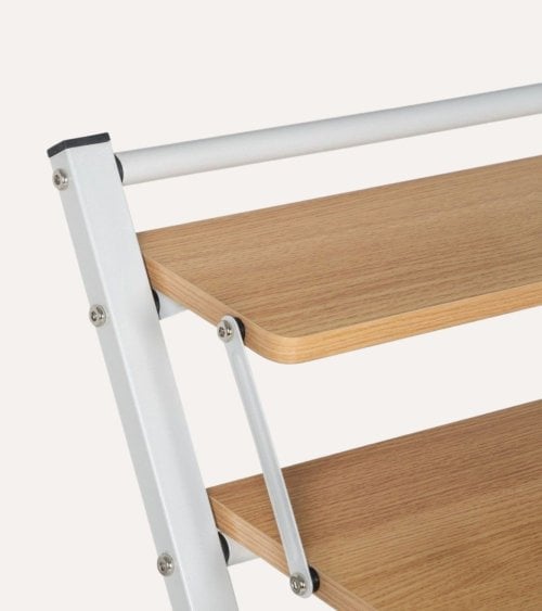 Escritorio Plegable Compacto con Balda