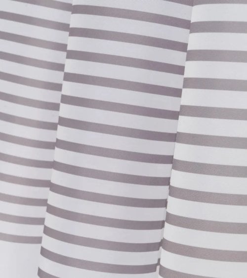Cortina de Baño Beige Lines de Poliéster