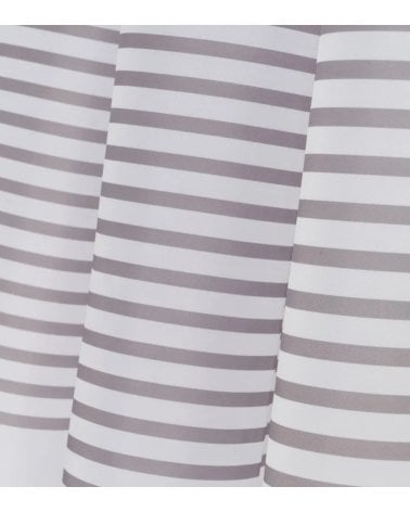 Cortina de Baño Beige Lines de Poliéster