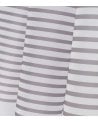 Cortina de Baño Beige Lines de Poliéster