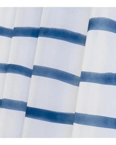 Cortina de Baño Líneas de Acuarela de Poliéster
